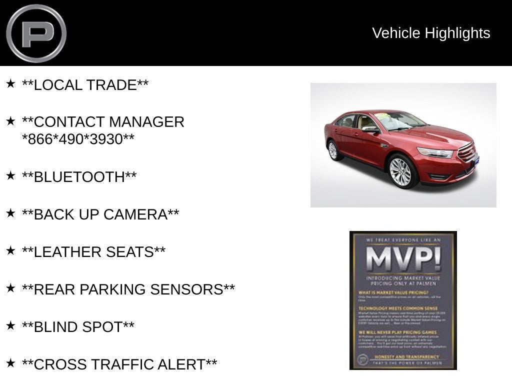 2017 Ford Taurus Limited