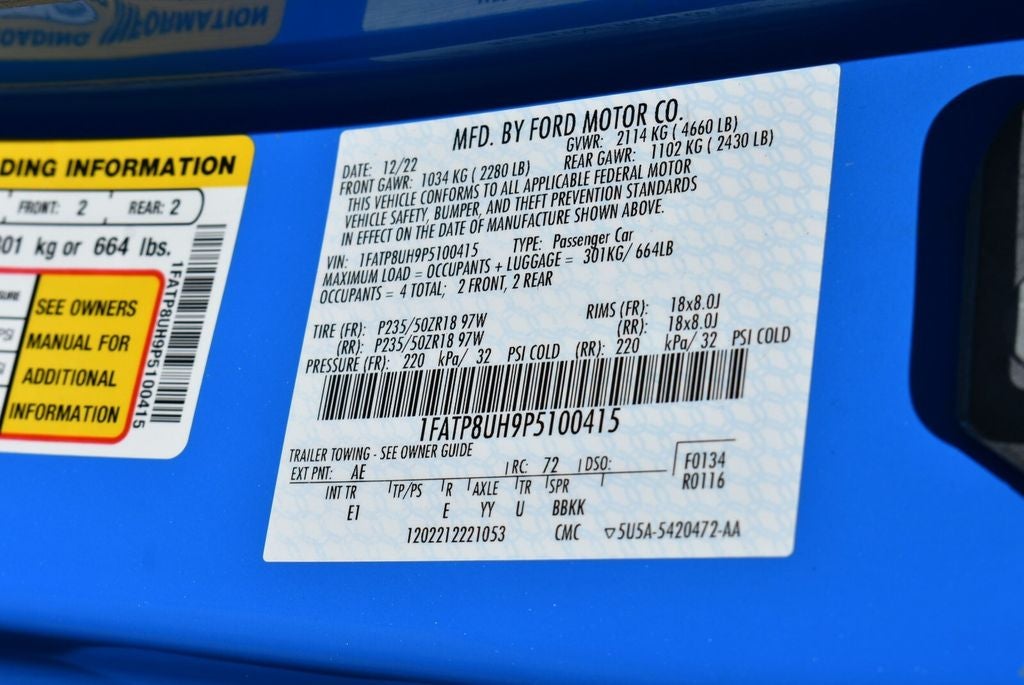 2023 Ford Mustang EcoBoost Premium