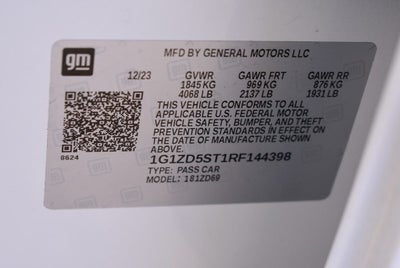 2024 Chevrolet Malibu LT 1LT