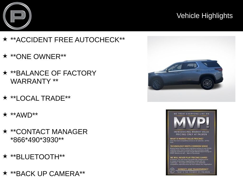 2023 Chevrolet Traverse LT 1LT