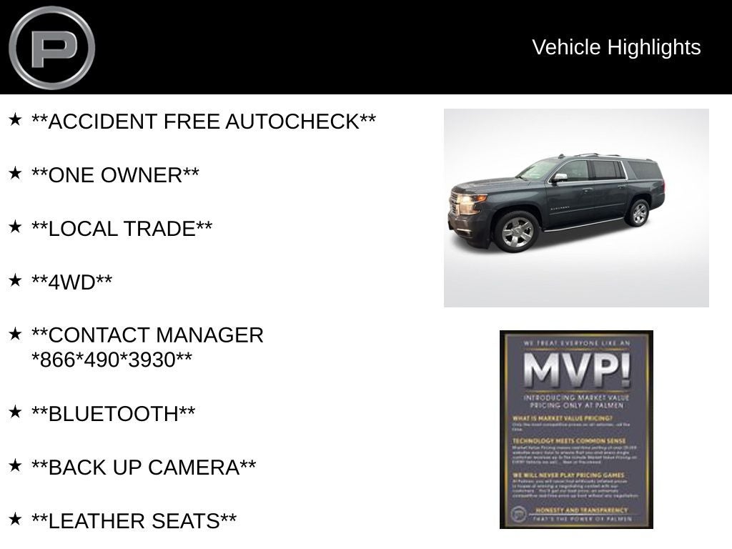 2019 Chevrolet Suburban Premier