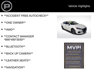 2020 Nissan Altima 2.5 Platinum