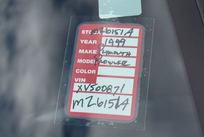 1999 Plymouth Prowler Base