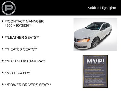 2015 Volkswagen Passat 1.8T Sport