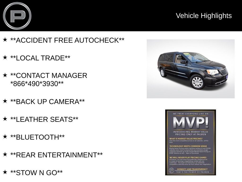 2013 Chrysler Town & Country Touring