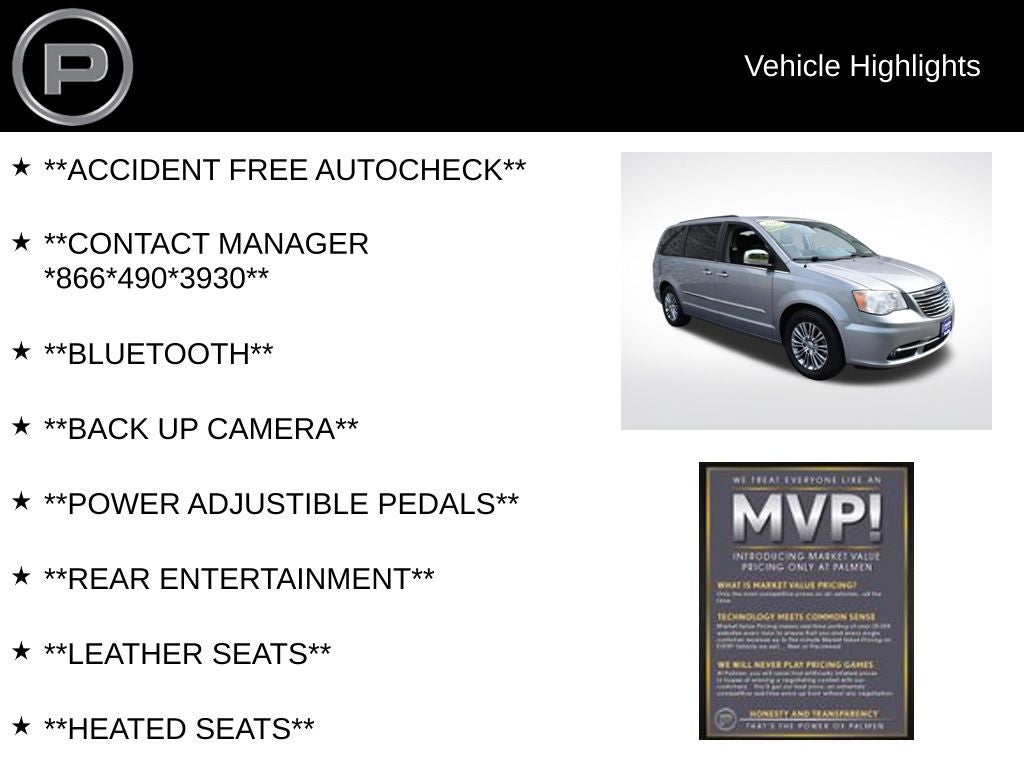 2013 Chrysler Town & Country Touring-L