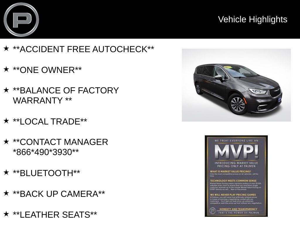 2023 Chrysler Pacifica Hybrid Limited