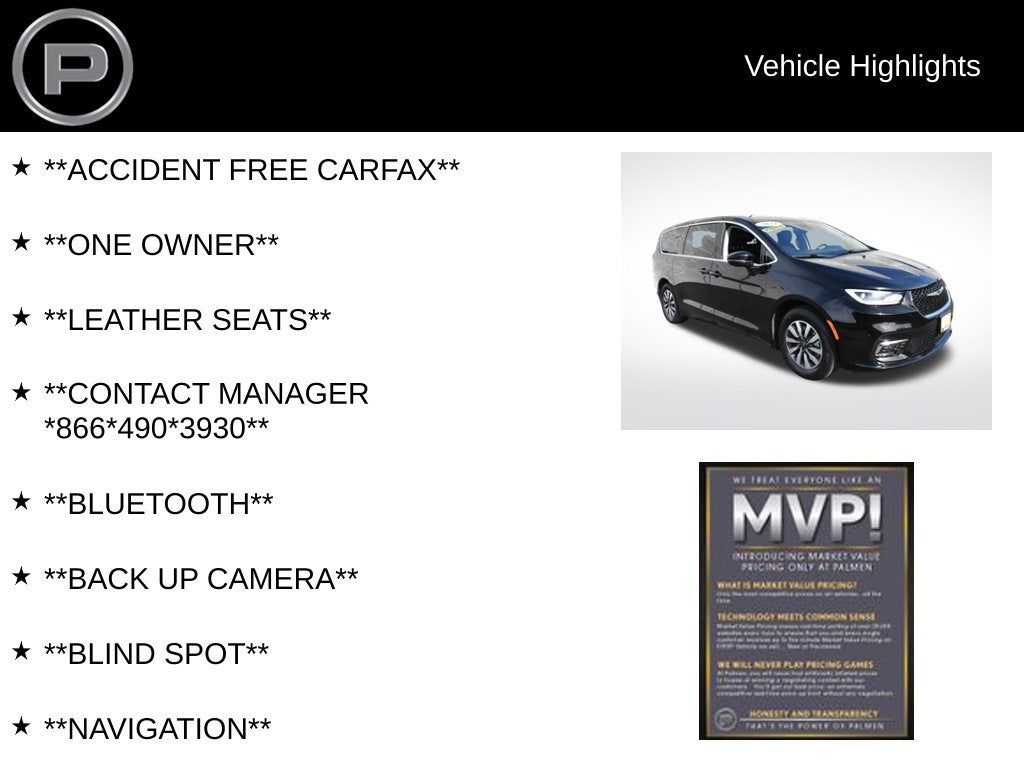 2024 Chrysler Pacifica Hybrid Select