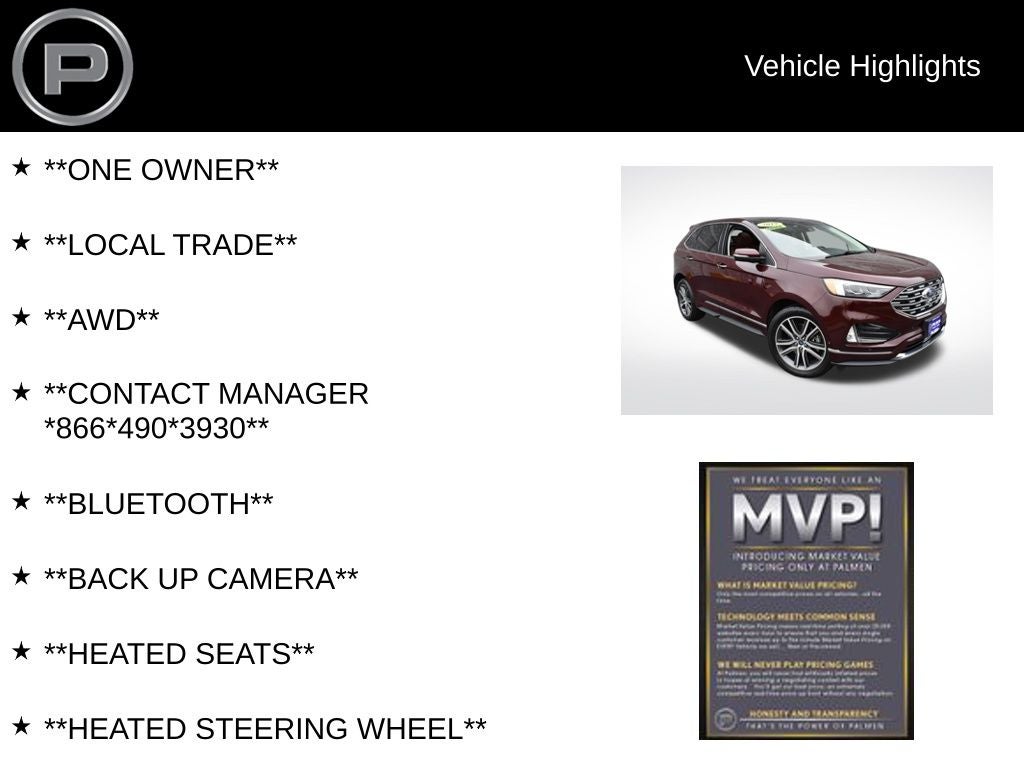 2019 Ford Edge Titanium