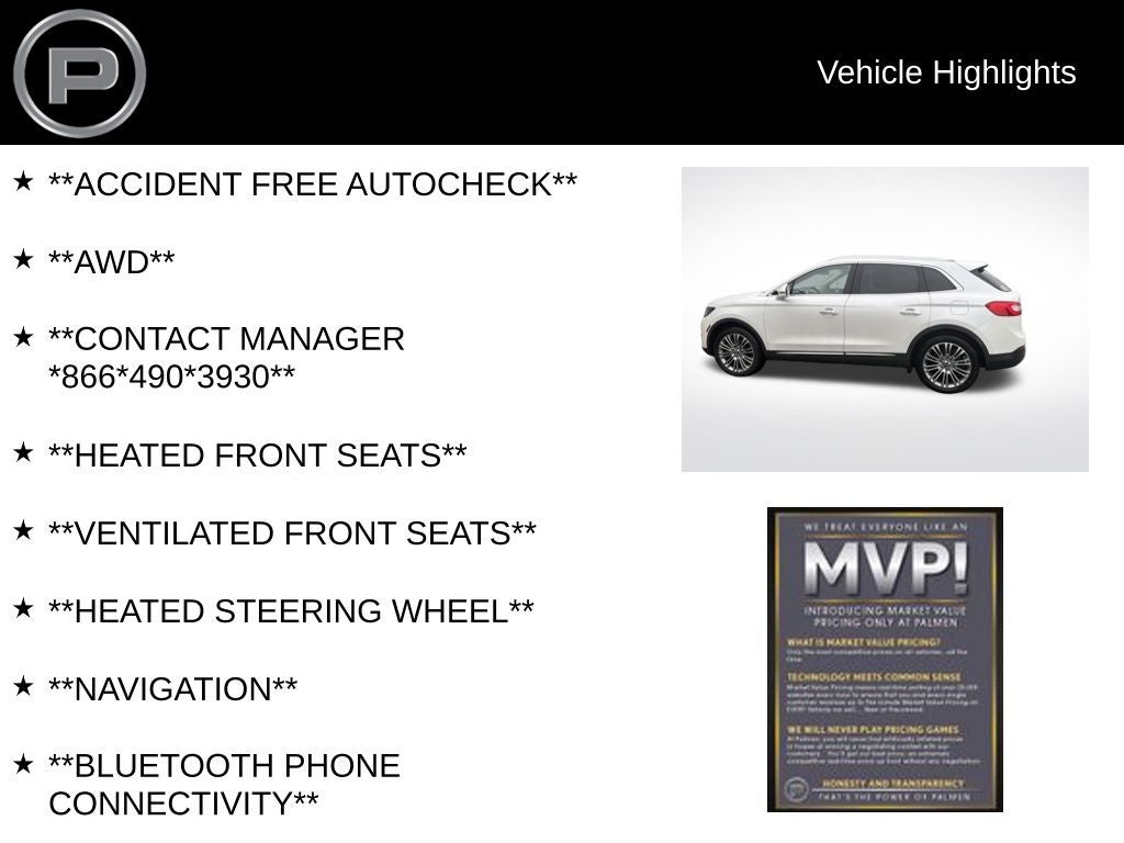 2017 Lincoln MKX Reserve