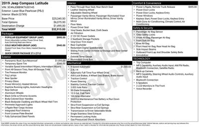 2019 Jeep Compass Latitude