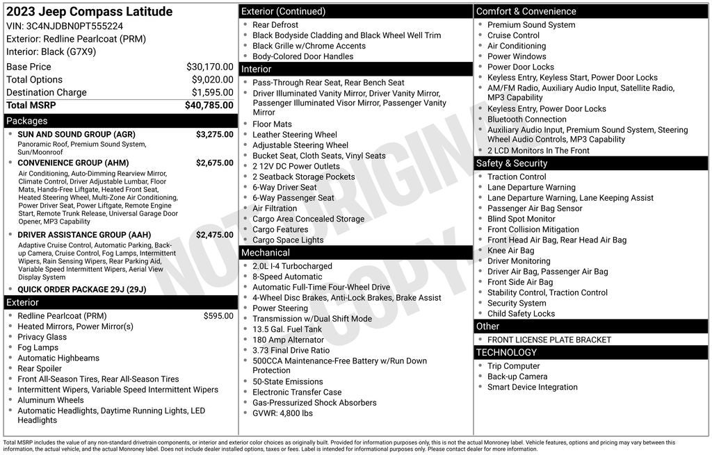 2023 Jeep Compass Latitude