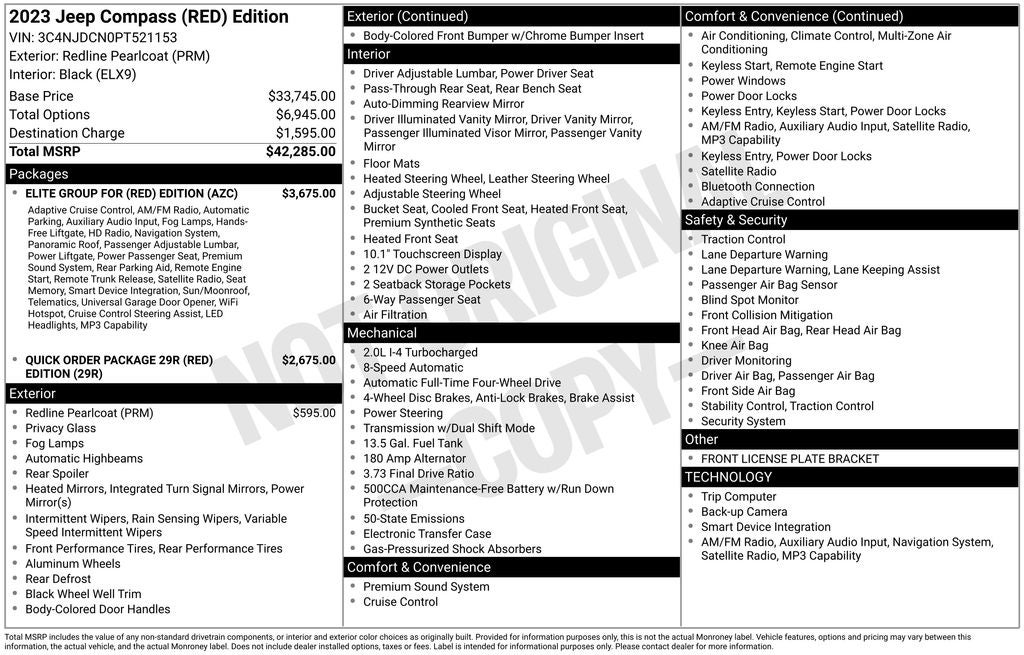 2023 Jeep Compass Limited