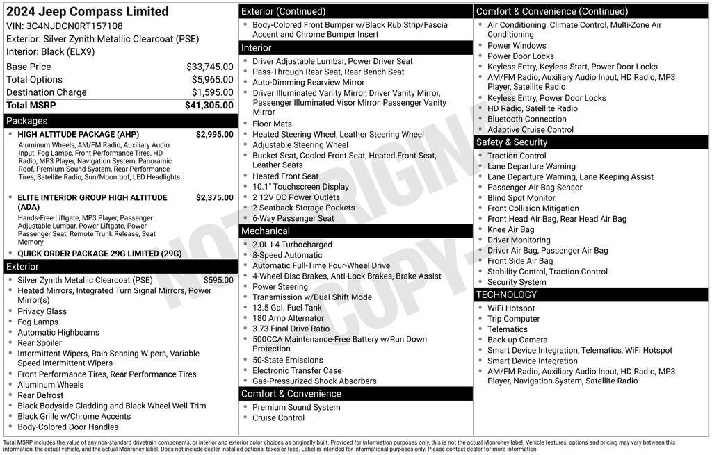 2024 Jeep Compass Limited