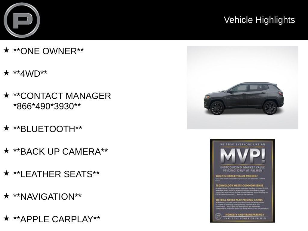 2021 Jeep Compass 80th Special Edition