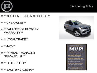 2023 Jeep Compass Latitude Lux