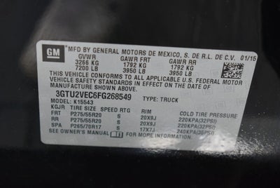 2015 GMC Sierra 1500 SLT
