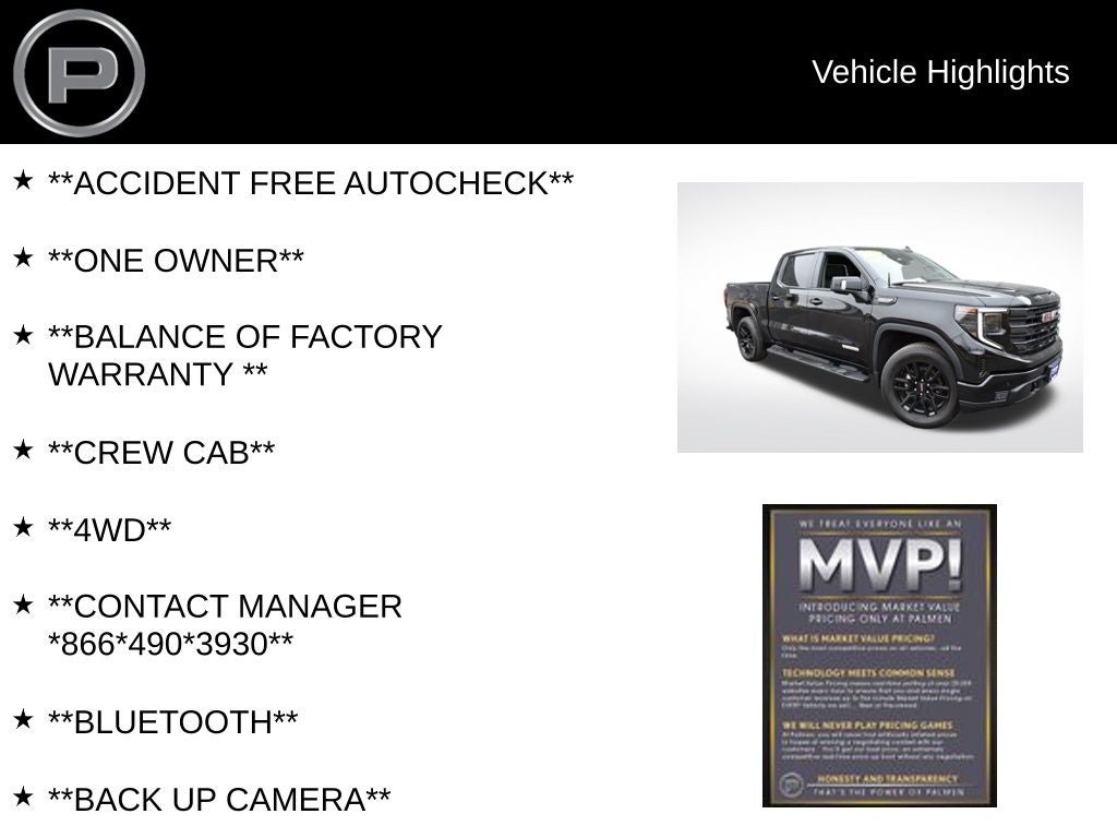 2025 GMC Sierra 1500 Elevation