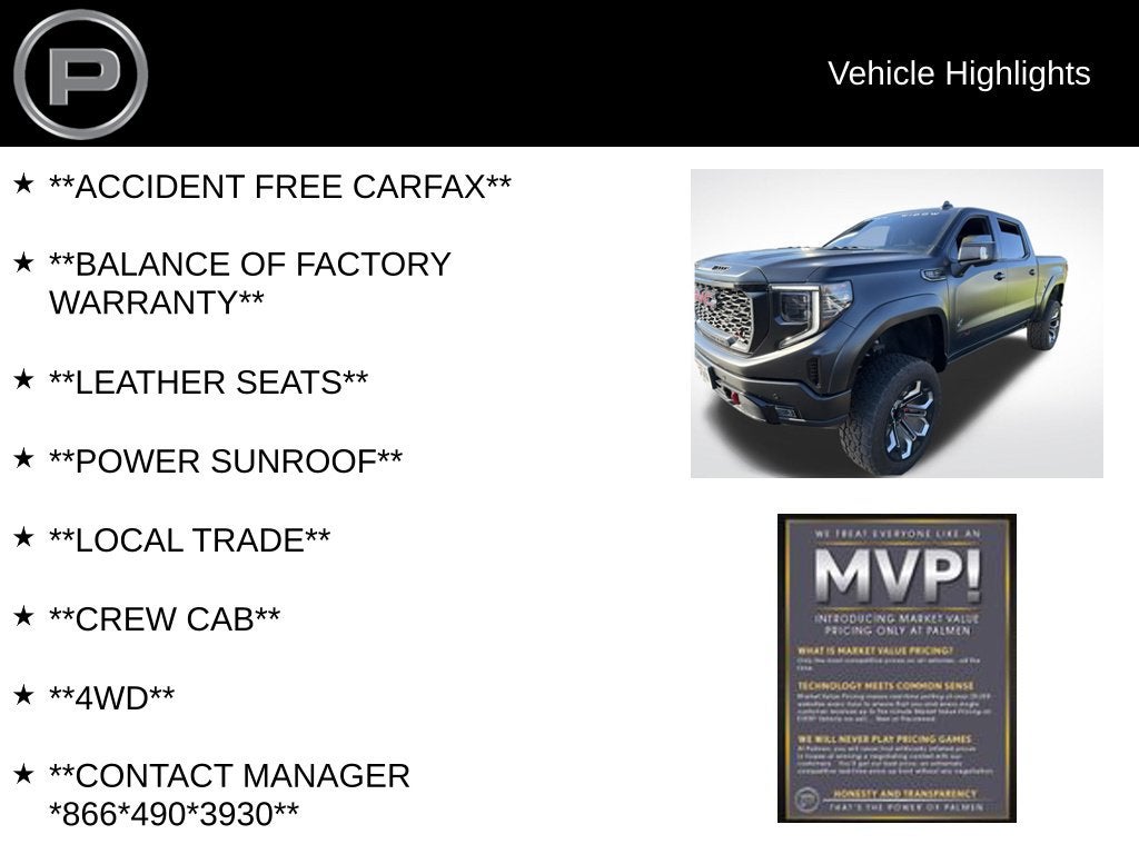 2023 GMC Sierra 1500 AT4