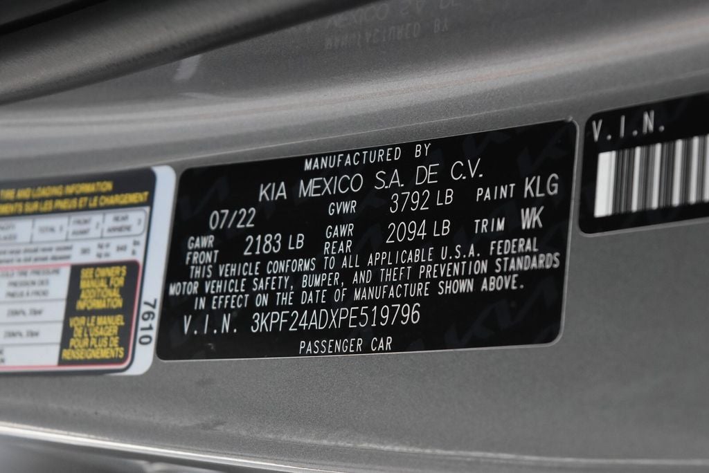2023 Kia Forte LXS