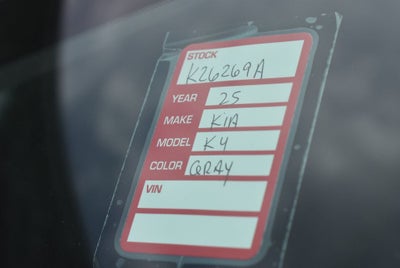 2025 Kia K4 EX