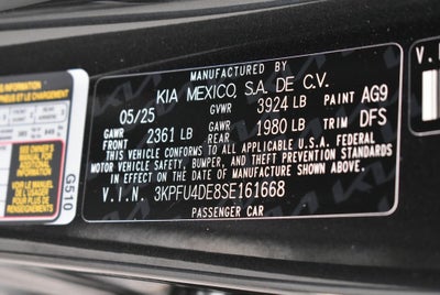 2025 Kia K4 EX