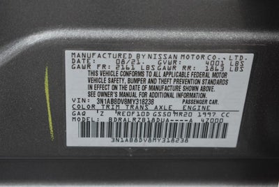 2021 Nissan Sentra SR