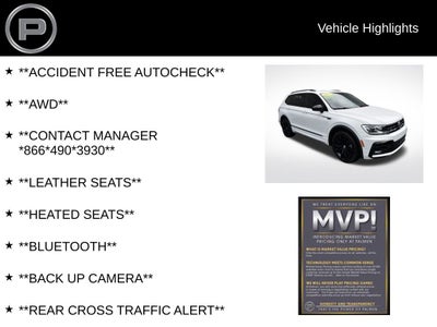2021 Volkswagen Tiguan 2.0T SE R-Line Black