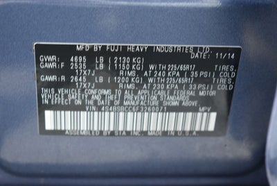 2015 Subaru Outback 2.5i Premium