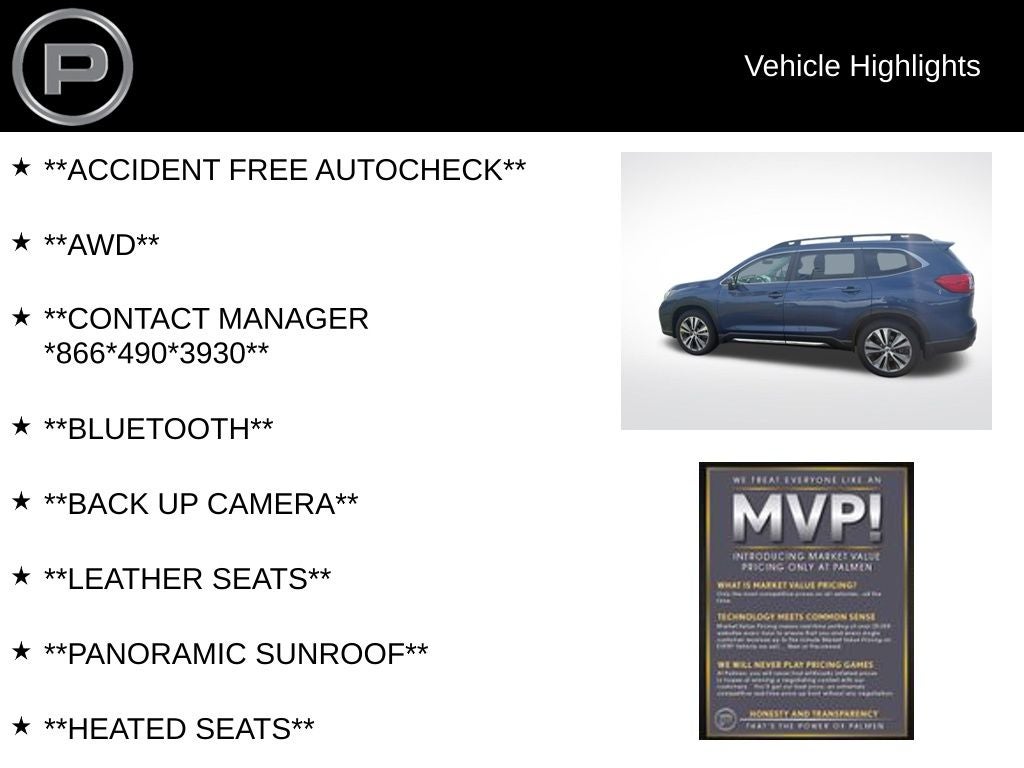 2020 Subaru Ascent Limited
