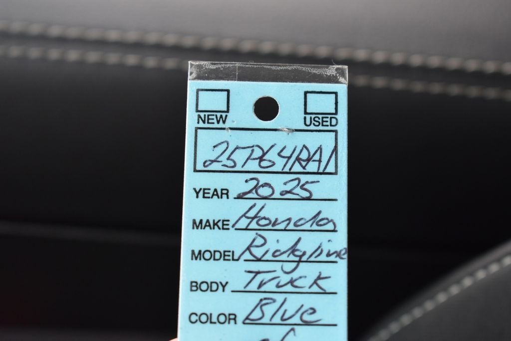 2025 Honda Ridgeline Sport