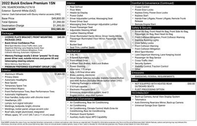 2022 Buick Enclave Premium Group