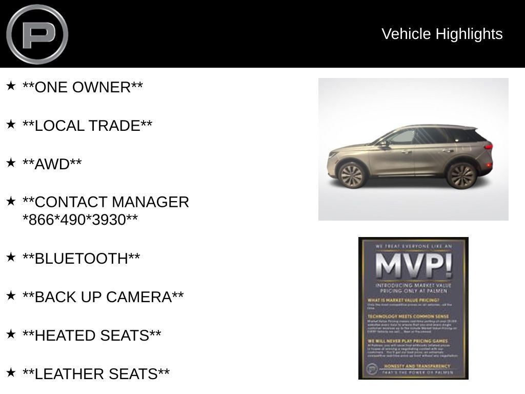 2020 Lincoln Corsair Reserve