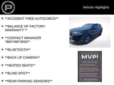 2024 Nissan Pathfinder SV