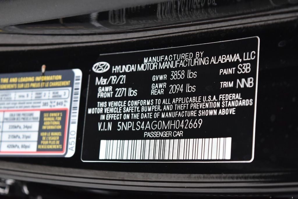 2021 Hyundai Elantra SEL