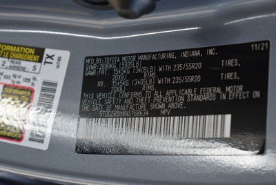 2022 Toyota Highlander Limited