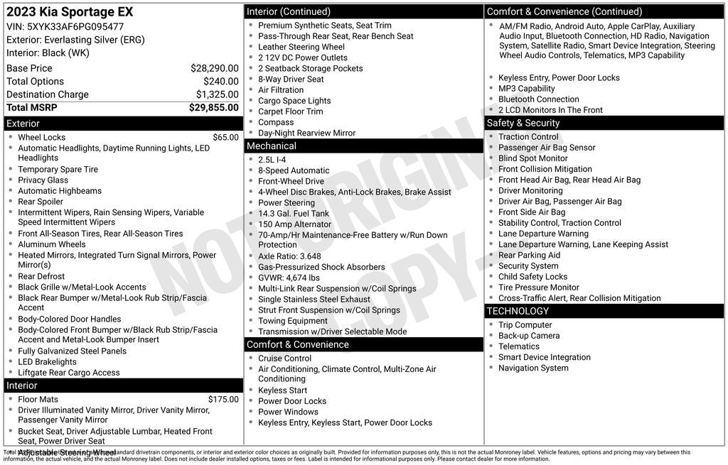 2023 Kia Sportage EX