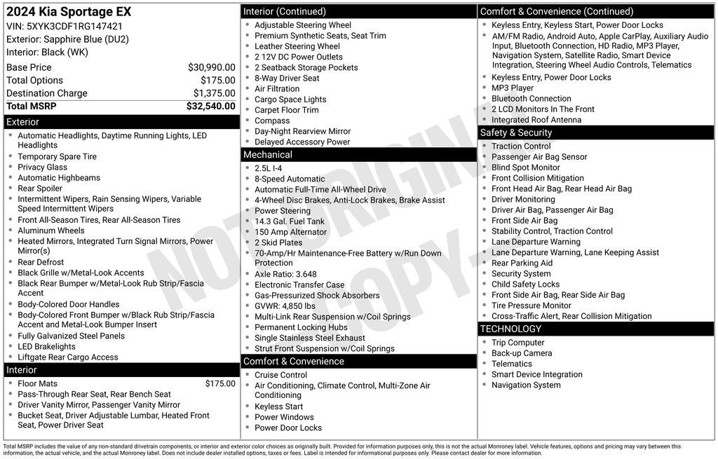 2024 Kia Sportage EX