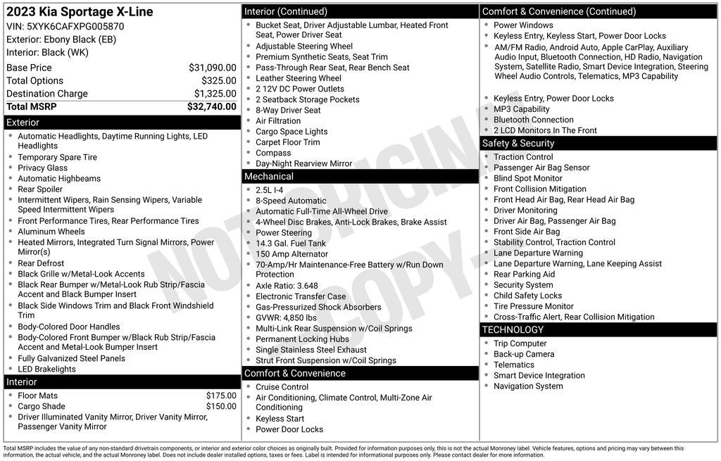 2023 Kia Sportage X-Line