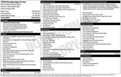 2025 Kia Sportage X-Line