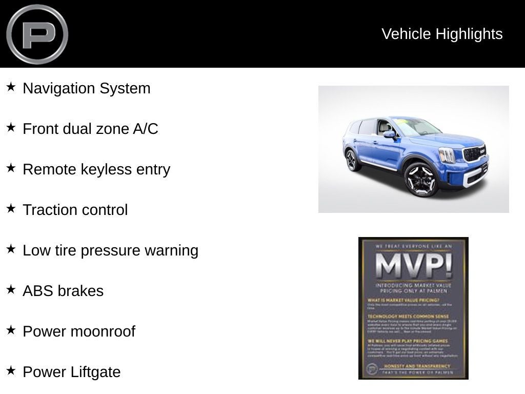 2025 Kia Telluride EX