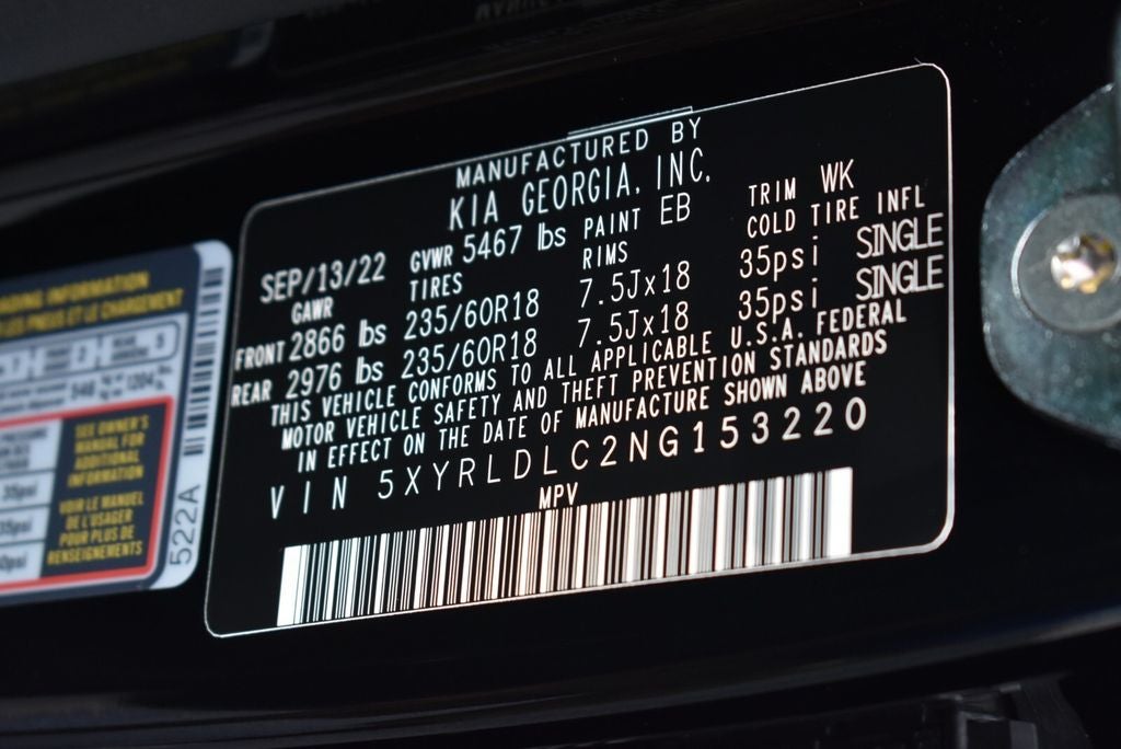 2022 Kia Sorento S
