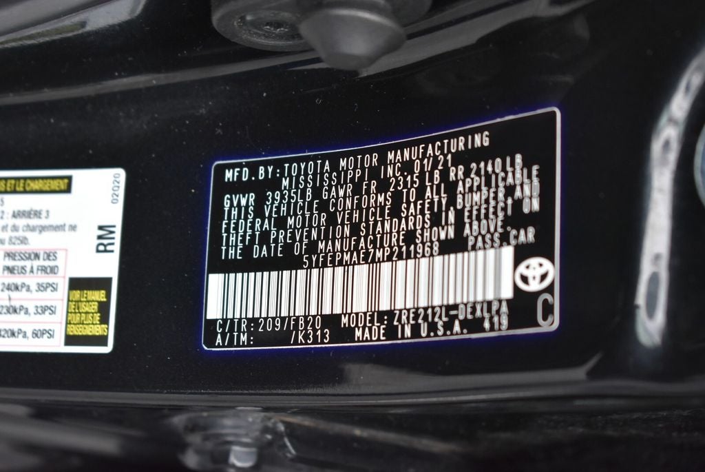 2021 Toyota Corolla LE