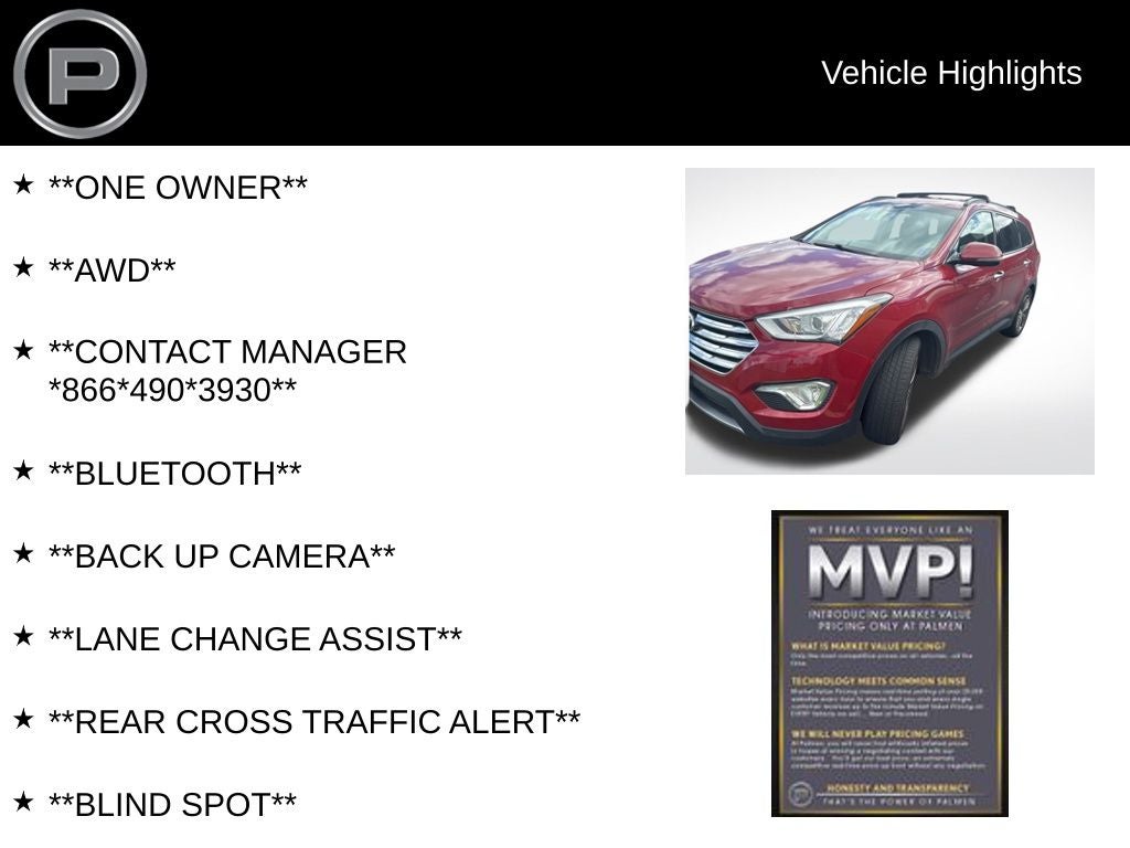 2015 Hyundai Santa Fe GLS