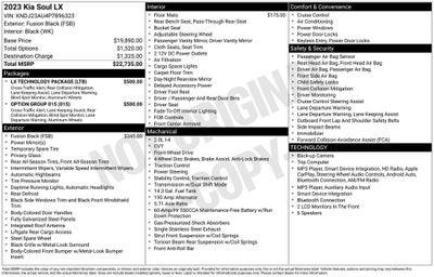 2023 Kia Soul LX