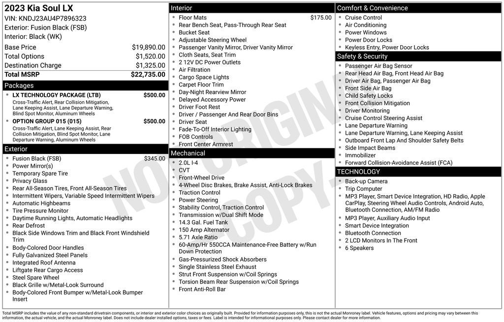 2023 Kia Soul LX