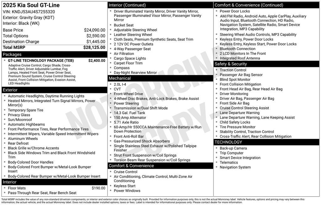 2025 Kia Soul GT-Line