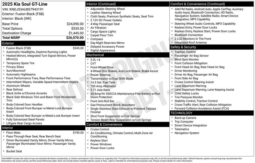 2025 Kia Soul GT-Line