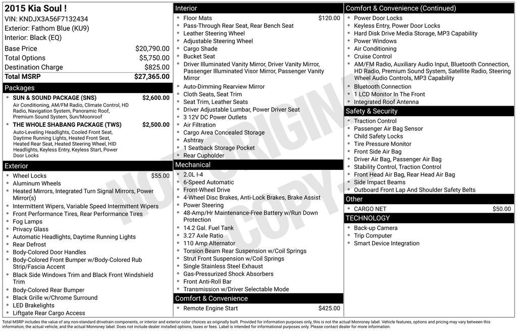 2015 Kia Soul Exclaim