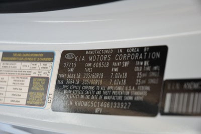2016 Kia Sedona EX